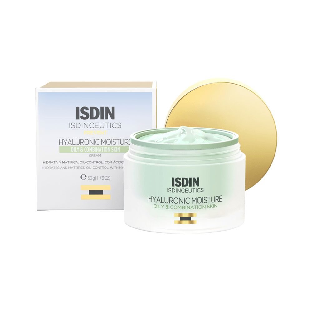 CREME FACIAL ISDIN HYALURONIC MOISTURE CREAM OILY Y COMBINATION SKIN 50 GR