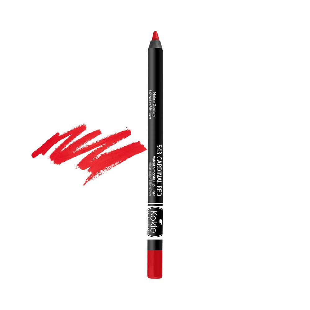 LÁPIS DELINEADOR KOKIE VELVET SMOOTH 543 CARDINAL RED