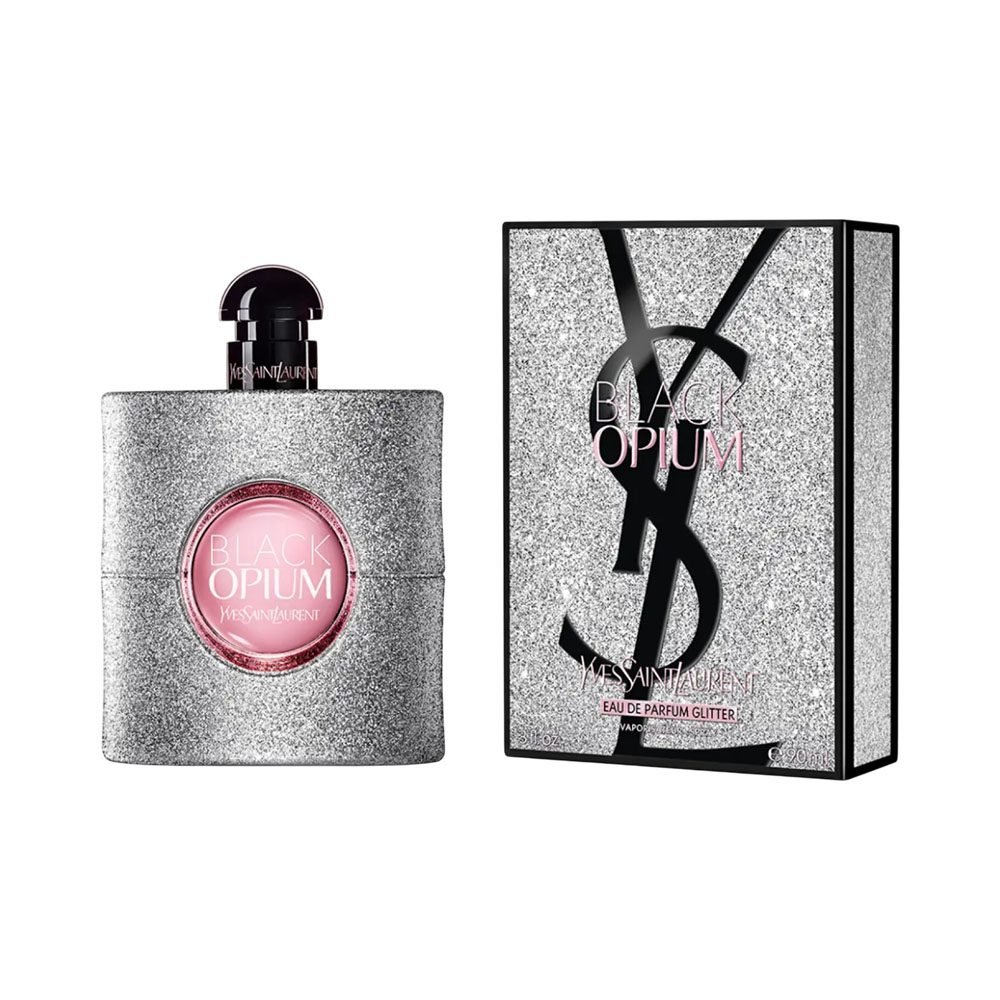 PERFUME YVES SAINT LAURENT BLACK OPIUM GLITTER EDP 90ML