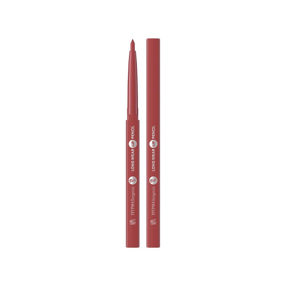 LÁPIS DELINEADOR DE LÁBIOS BELL HYPOALLERGENIC LONG WEAR 04 CLASSIC RED 0,3 GR