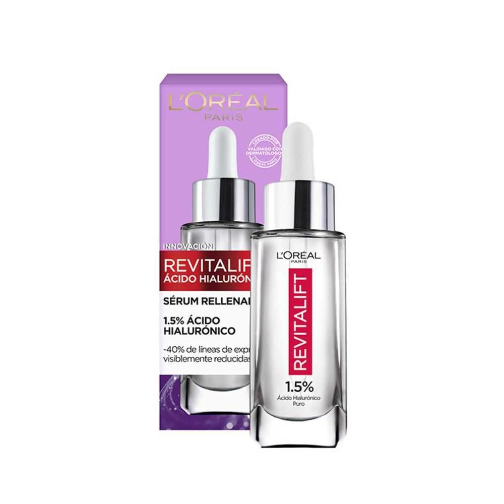 SÉRUM FACIAL L'ORÉAL PARIS REVITALIFT ÁCIDO HIALURÓNICO 30ML