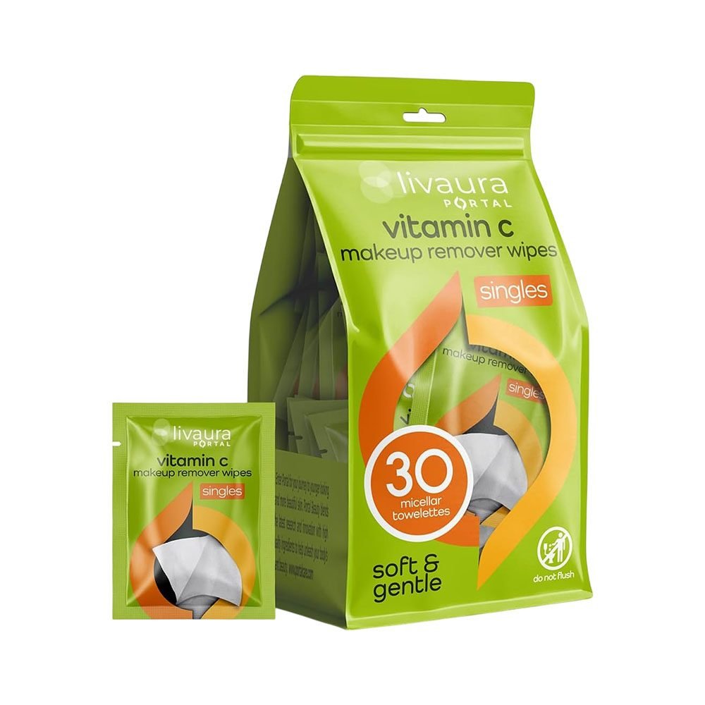 REMOVEDORES DE MAQUIAGEM SKINASSIST VITAMIN C 30 UNIDADES