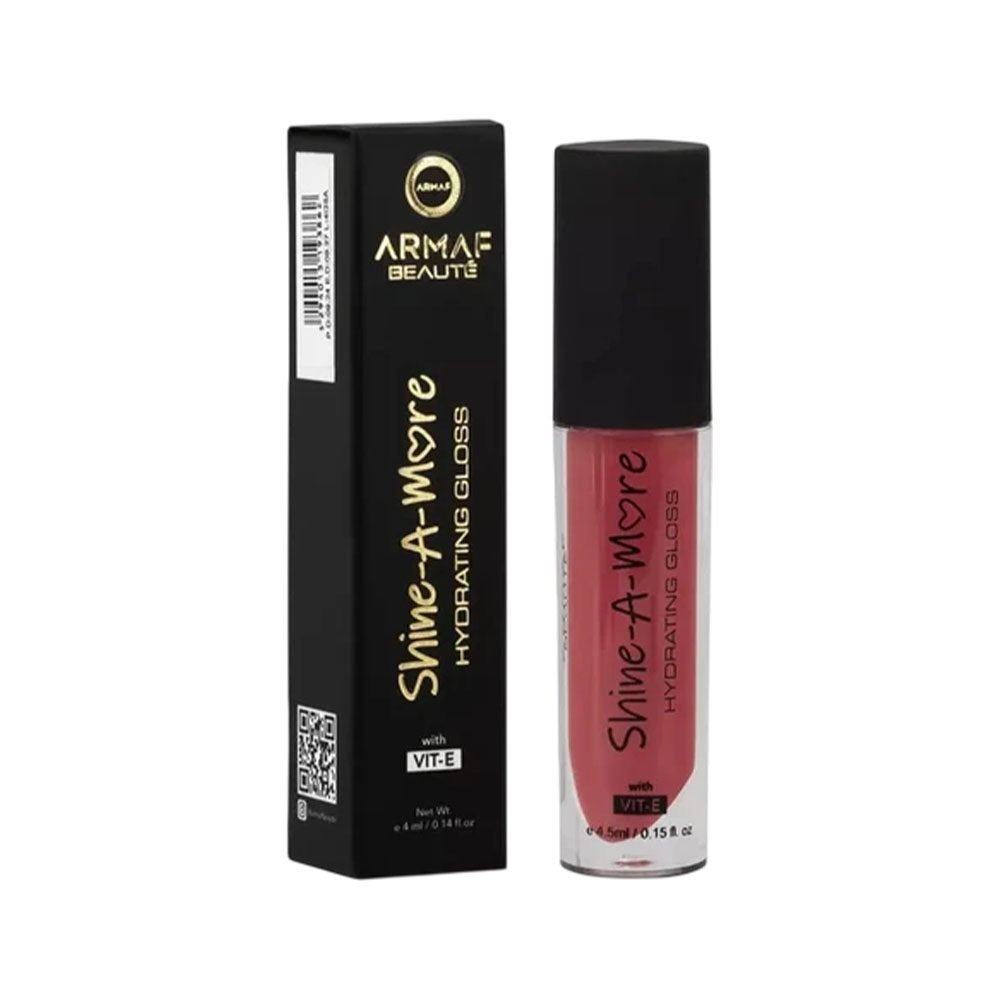 BRILHO LABIAL ARMAF BAUTÉ SHINE A MORE GLOSS 04 FLAMINGO 4,5 ML